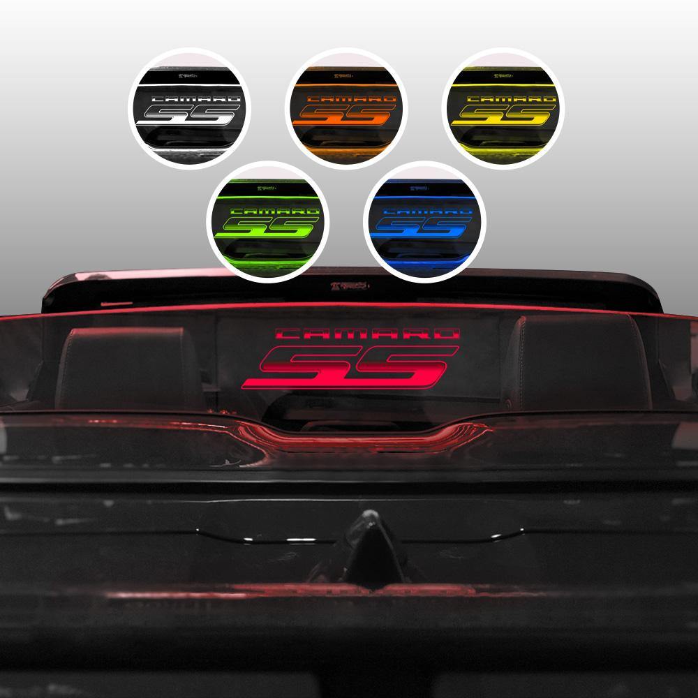 WindRestrictor® Camaro Convertible Rear Add On Wind Deflector image 25