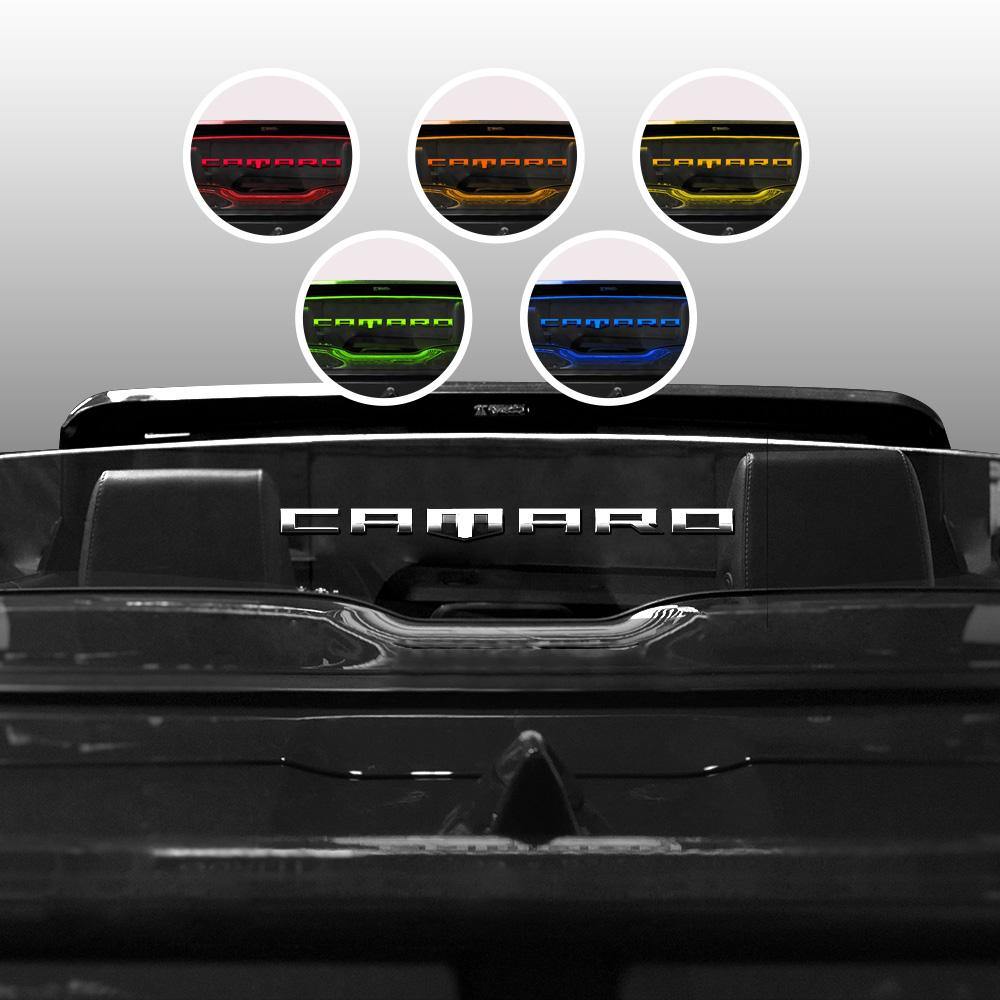 WindRestrictor® Camaro Convertible Rear Add On Wind Deflector image 12