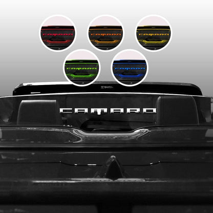 WindRestrictor® Camaro Convertible Rear Add On Wind Deflector image 12