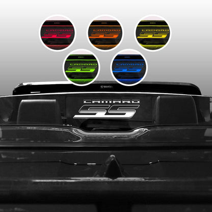 WindRestrictor® Camaro Convertible Rear Add On Wind Deflector image 26