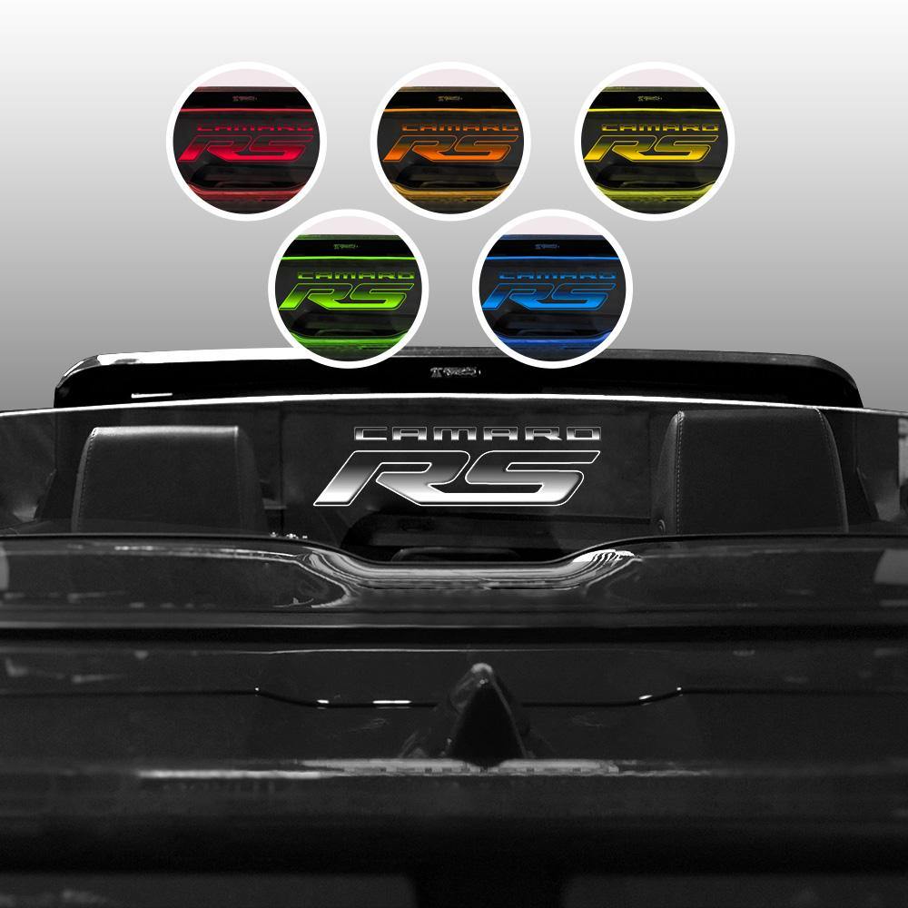 WindRestrictor® Camaro Convertible Rear Add On Wind Deflector image 30