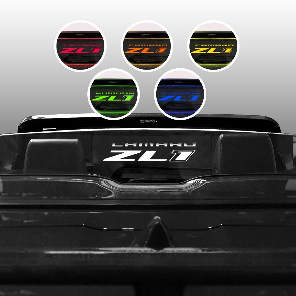 WindRestrictor® Camaro Convertible Rear Add On Wind Deflector image 34