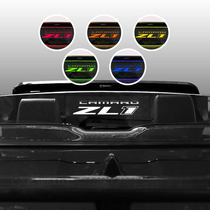 WindRestrictor® Camaro Convertible Rear Add On Wind Deflector image 34
