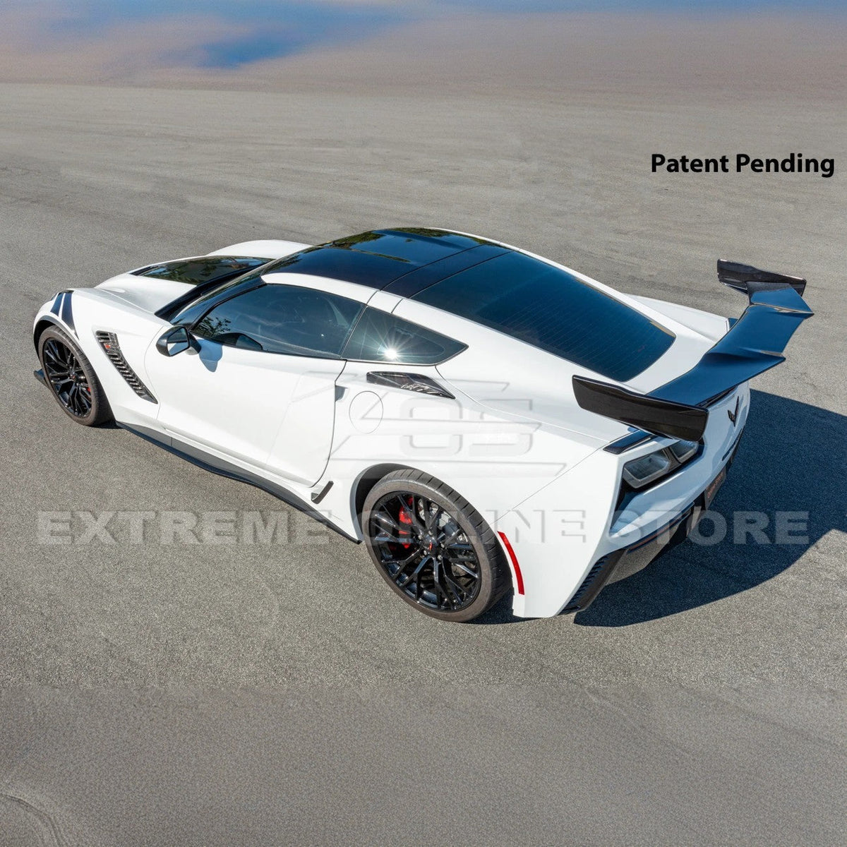 Corvette C7 ZR1 ZTK Conversion Rear Spoiler High Wing image 9
