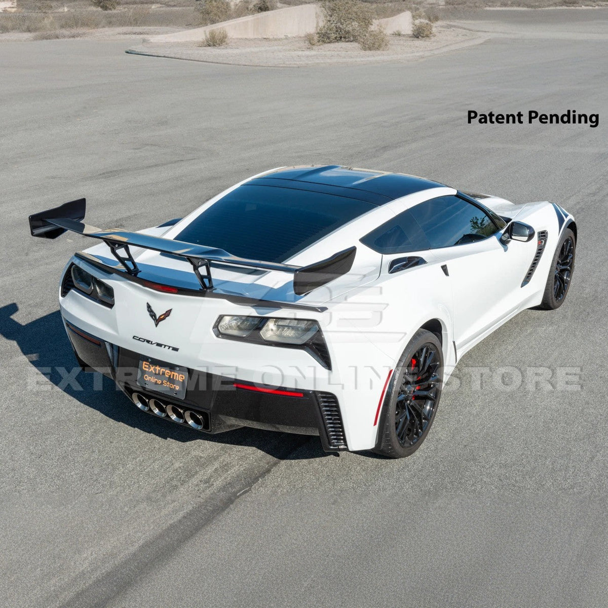 Corvette C7 ZR1 ZTK Conversion Rear Spoiler High Wing image 11