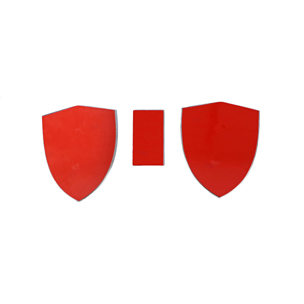 Carbon Fiber Ferrari Replica Carbon Fiber Scuderia Shields and Hood Badge 360 Ferrari