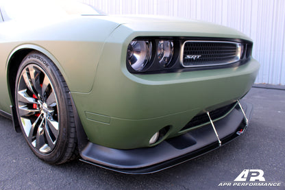 Carbon Fiber Front Wind Splitter- 2008 - 2010 Dodge Challenger SRT-8