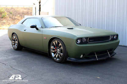 Carbon Fiber Front Wind Splitter- 2008 - 2010 Dodge Challenger SRT-8