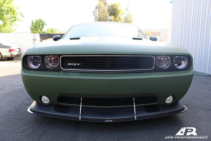 Carbon Fiber Front Wind Splitter - 2011-2014 Dodge Challenger SRT-8