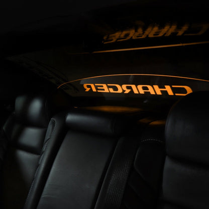 WindRestrictor® 2006-Up Dodge Charger Rear Add On Glow Plate image 6
