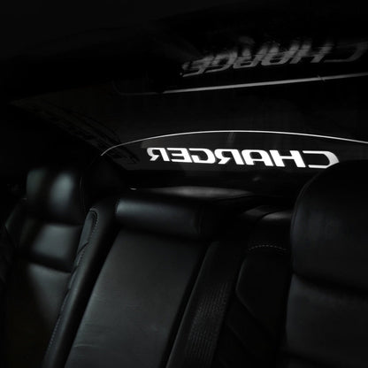 WindRestrictor® 2006-Up Dodge Charger Rear Add On Glow Plate image 9