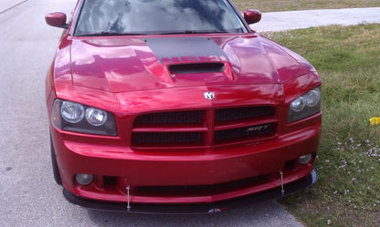 Carbon Fiber Front Wind Splitter- 2006-2010 Dodge Charger SRT-8