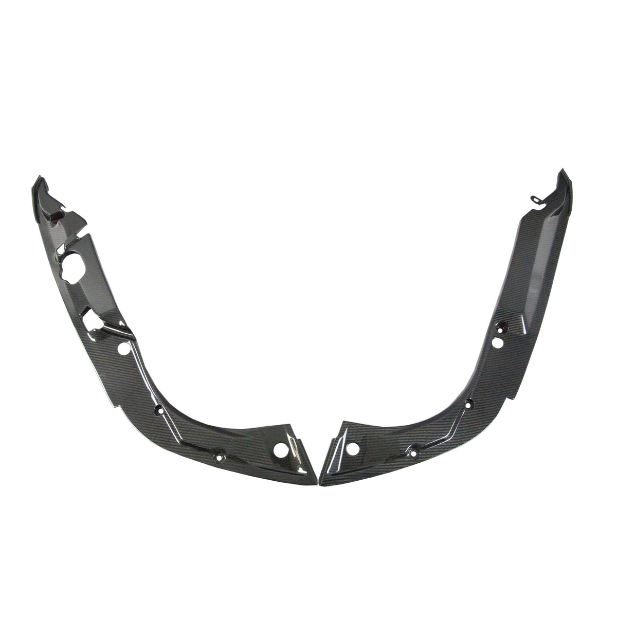 Carbon Fiber Radiator Cooling Plates- 2023-Current Honda FL5 Civic Type R
