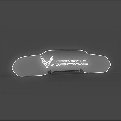 WindRestrictor® C8 Coupe Rear Add On Glow Plate image 22