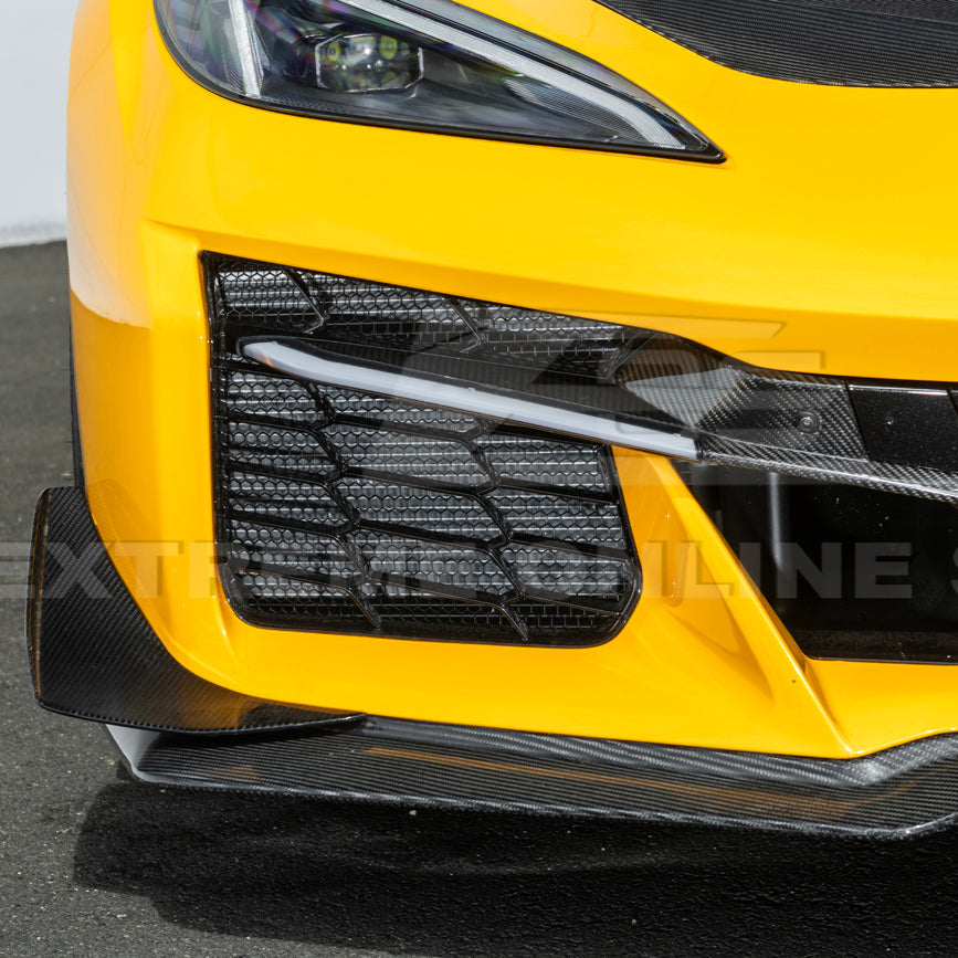 Corvette C8 E-Ray & Z06 Factory Style Front Radiator Mesh Grille Guard image 12