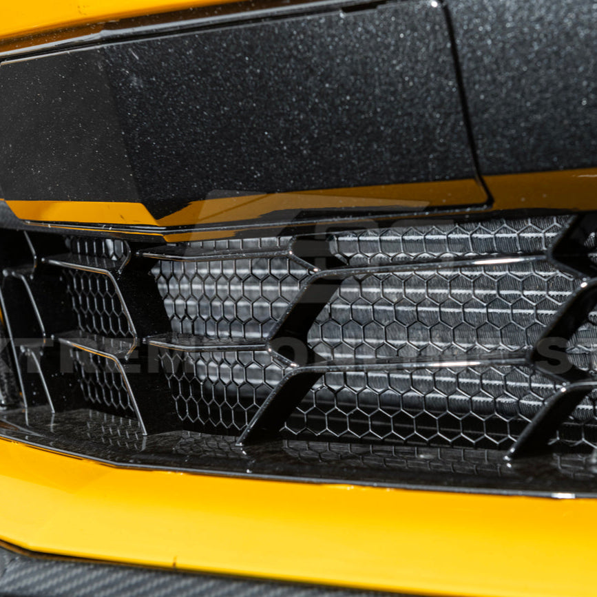 Corvette C8 E-Ray & Z06 Factory Style Front Radiator Mesh Grille Guard image 19