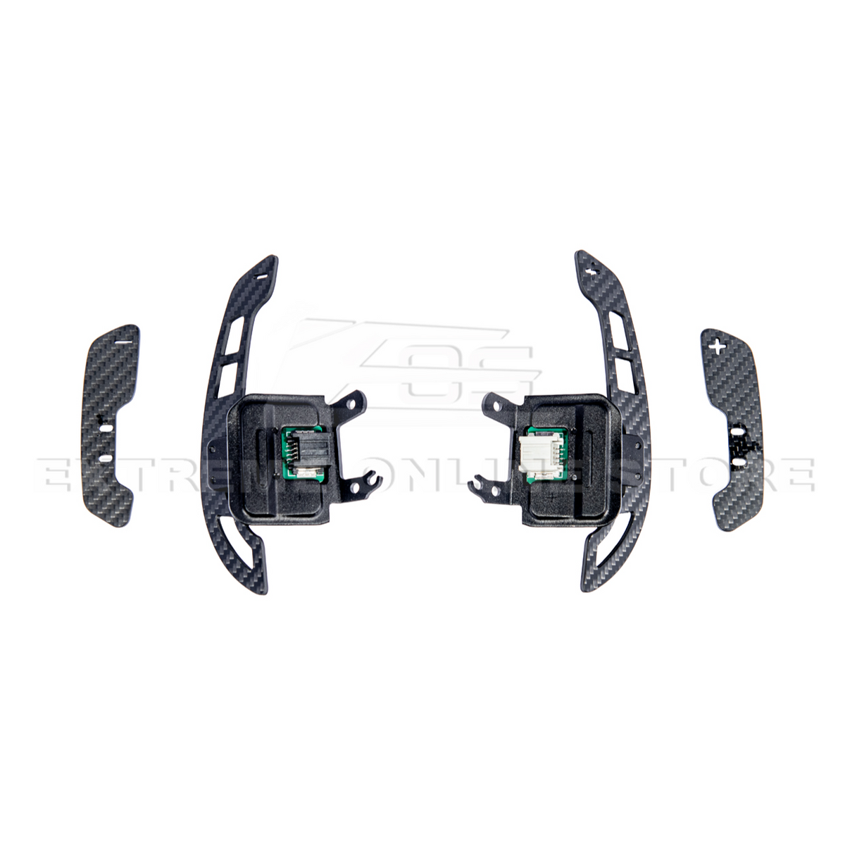 2020-Up Corvette C8 Steering Wheel Magnetic Paddle Shifter Pair image 4