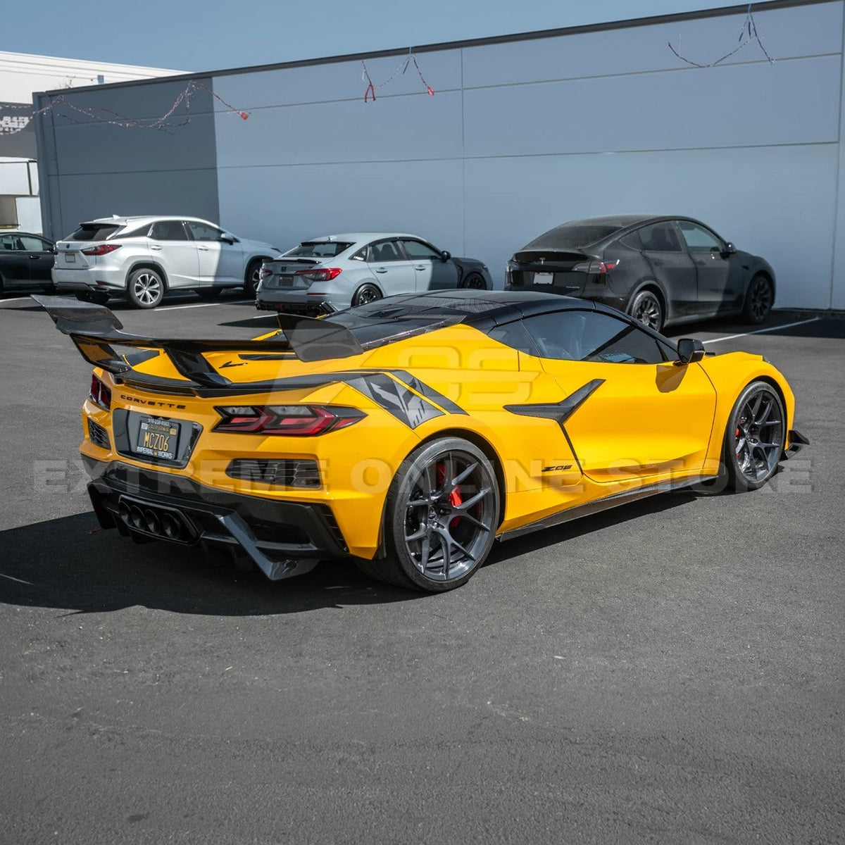 Corvette C8 Models Z06 EOS Performance Track Style Side Skirts image 8