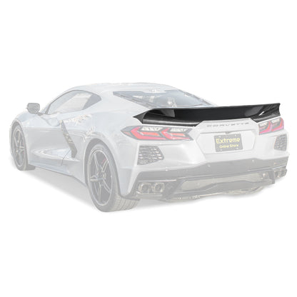 Ducktail Package Corvette C8 Stingray Rear Trunk Spoiler image 25