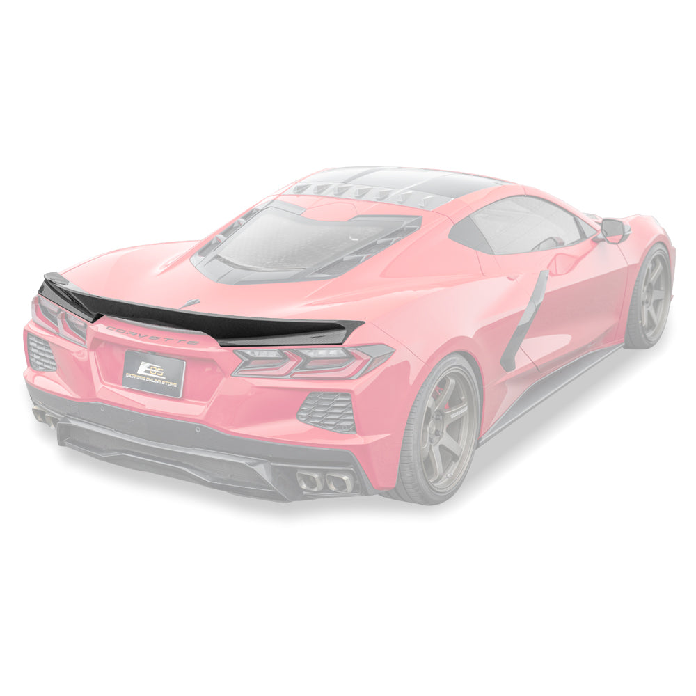 Ducktail Corvette C8 Stingray Rear Spoiler image 1