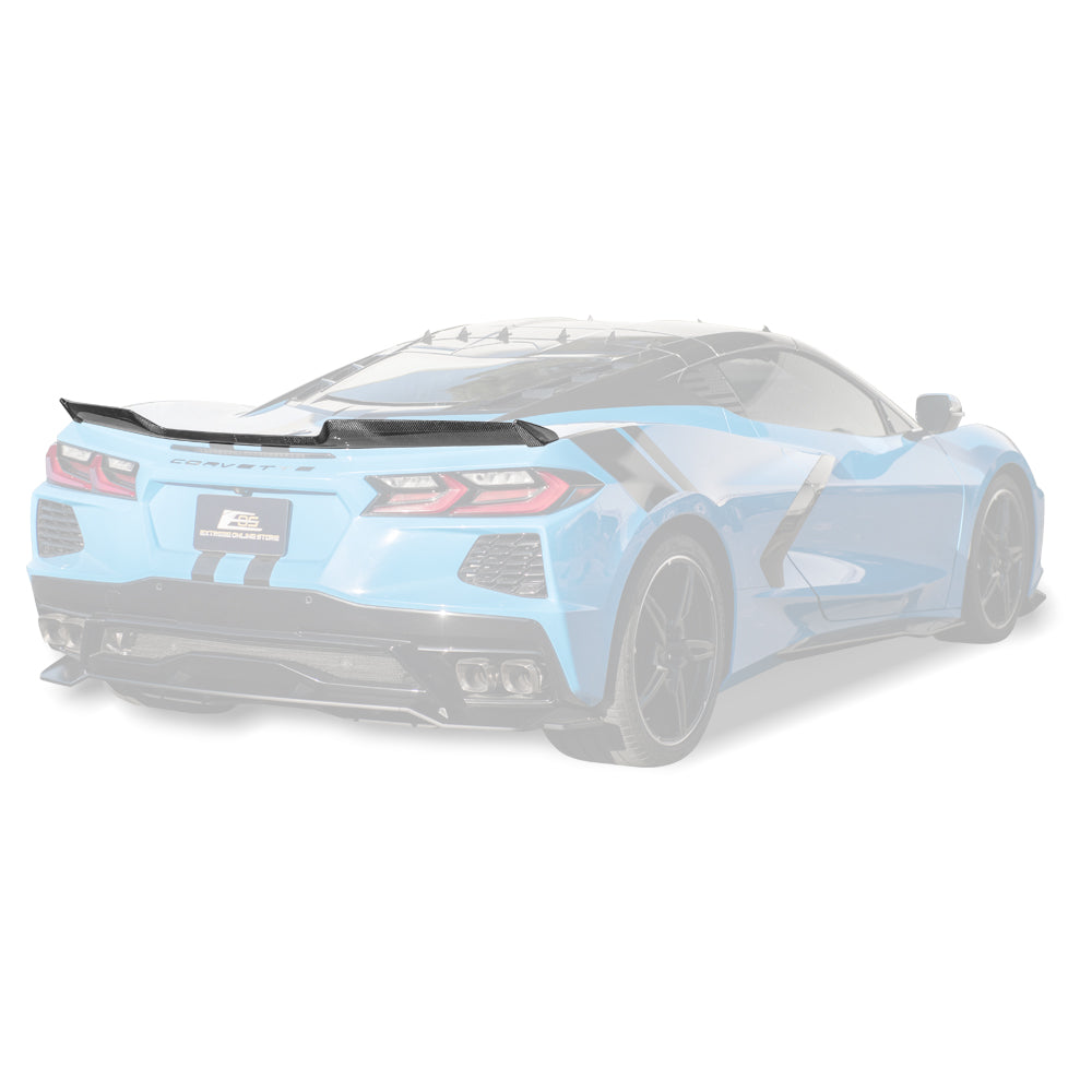 Z06 Visible Package Corvette C8 Stingray Rear Spoiler image 1