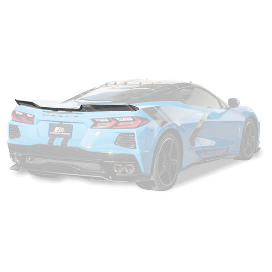 Z06 Visible Package Corvette C8 Stingray Rear Spoiler image 1