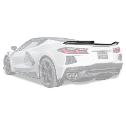Z06 Visible Package Corvette C8 Stingray Rear Spoiler image 22
