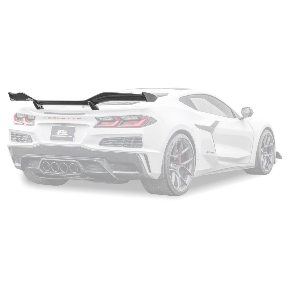 Chevrolet Corvette C8 Z06 DRY CARBON FIBER Rear High Wing image 3