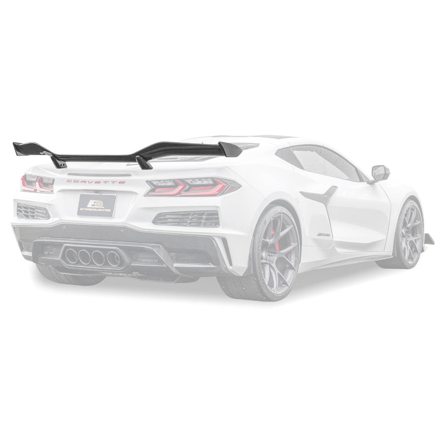 Chevrolet Corvette C8 Z06 DRY CARBON FIBER Rear High Wing image 1