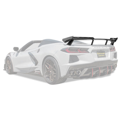 Corvette C8 Stingray Rear Spoiler [5VM  Wickerbill Package] image 3