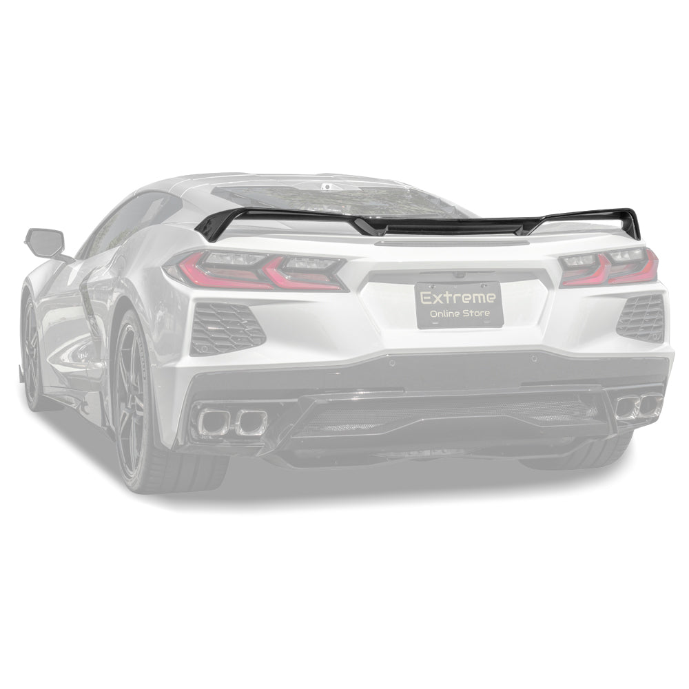Z51 Wickerbill Package Corvette C8 Stingray Rear Trunk Spoiler image 3