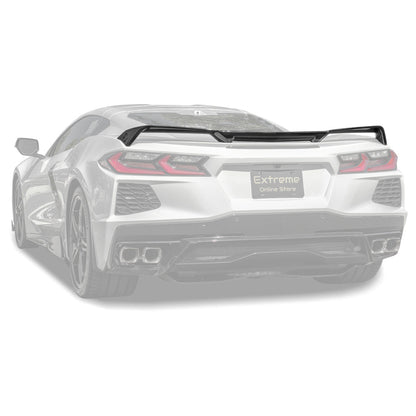 Z51 Wickerbill Package Corvette C8 Stingray Rear Trunk Spoiler image 3