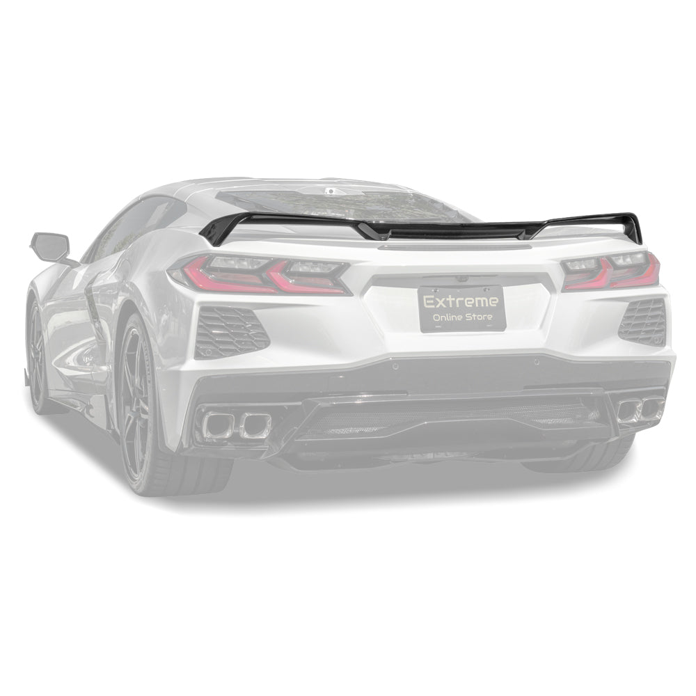Z51 Wickerbill Package Corvette C8 Stingray Rear Trunk Spoiler image 12