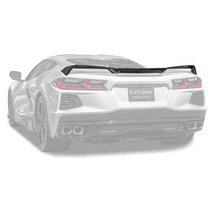 Z51 Wickerbill Package Corvette C8 Stingray Rear Trunk Spoiler image 12