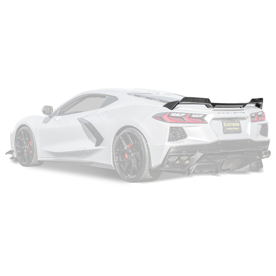Z51 Wickerbill Package Corvette C8 Stingray Rear Trunk Spoiler image 1