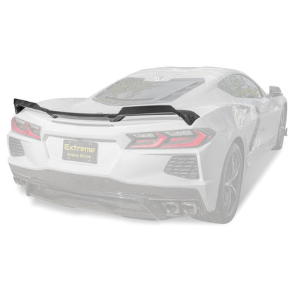 Z51 Wickerbill Package Corvette C8 Stingray Rear Trunk Spoiler image 31