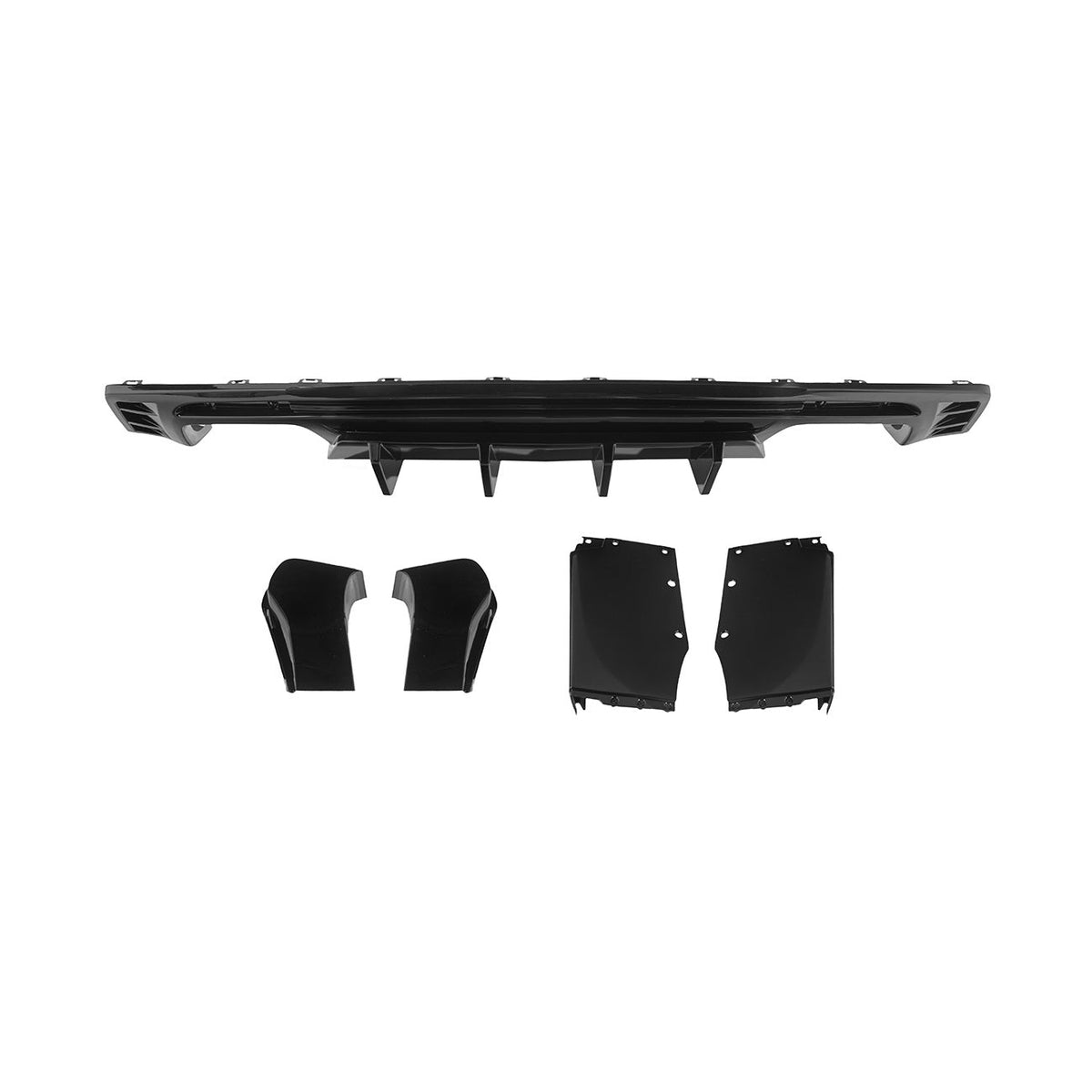 2016-2024 Chevrolet Camaro EOS Performance Track Style Rear Bumper Diffuser image 7