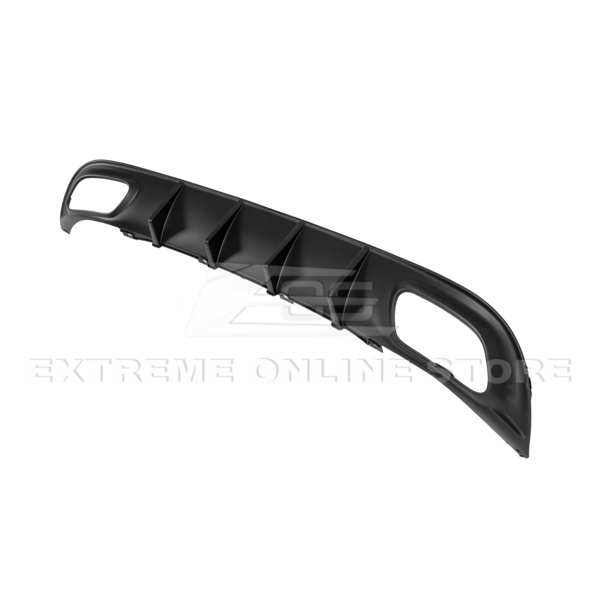 Dodge Charger Base SRT Style Rear Bumper Dual Exhaust Diffuser image 11