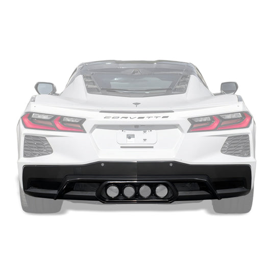 Corvette C8 Z06 Package Rear Center Quad Exit Diffuser image 1