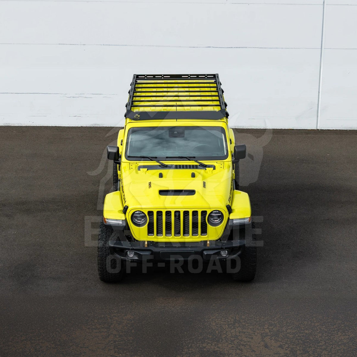 2018-Up Jeep Wrangler JL Carbon Steel Black Top Roof Cargo Rack image 41