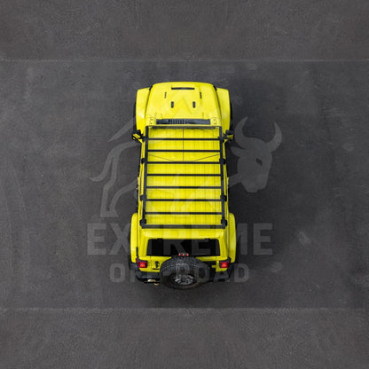 2018-Up Jeep Wrangler JL Carbon Steel Black Top Roof Cargo Rack image 47