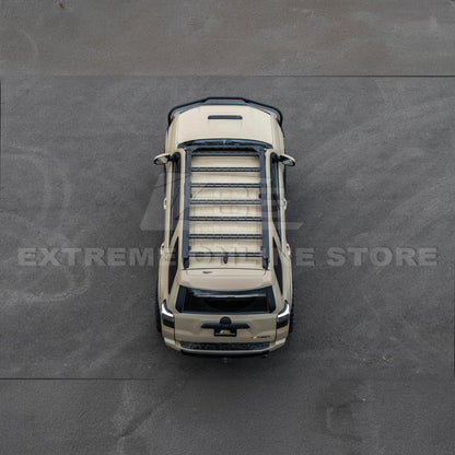 2010-24 Toyota 4Runner V2 Carbon Steel Black Top Roof Rack Cargo Carrier image 9