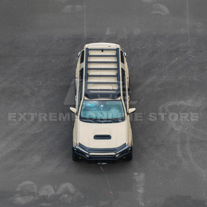 2010-24 Toyota 4Runner V2 Carbon Steel Black Top Roof Rack Cargo Carrier image 10