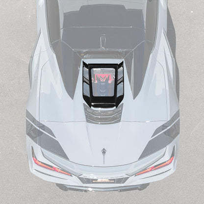 2020-Up Corvette C8 Convertible Rear Hatch Upper HTC Tonneau Window Inserts image 1