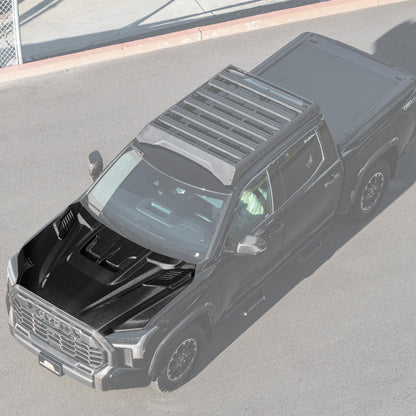2022-Up Toyota Tundra | EOS CARBON FIBER Front Vented Hood Cover w/ Side Vent image 3