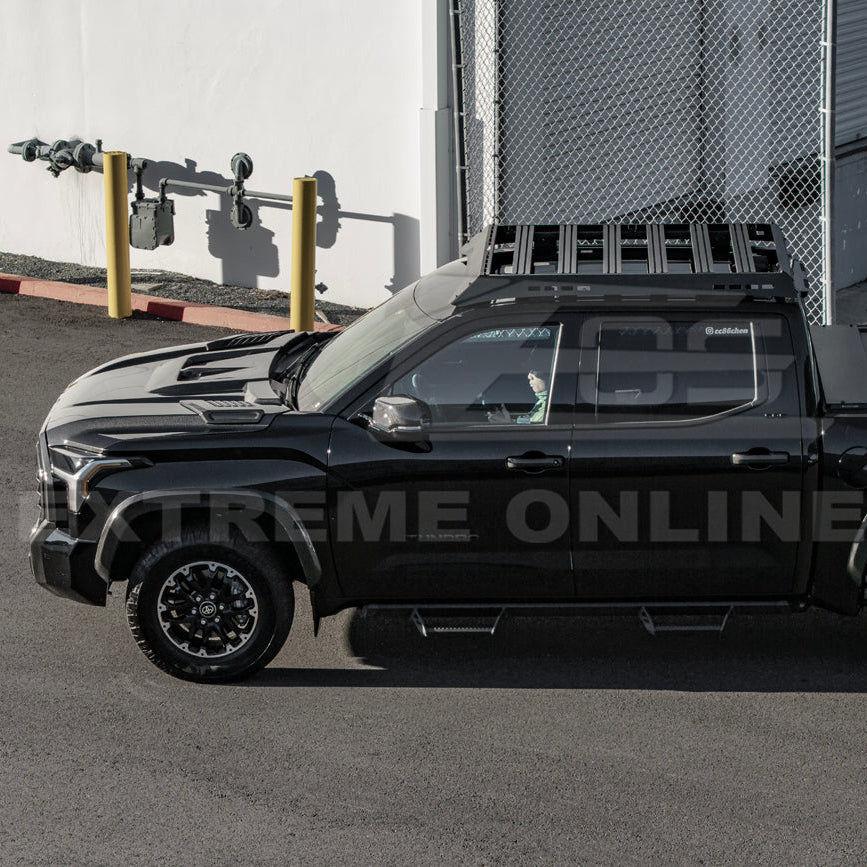 2022-Up Toyota Tundra | EOS CARBON FIBER Front Vented Hood Cover w/ Side Vent image 8