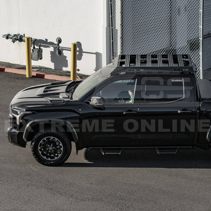 2022-Up Toyota Tundra | EOS CARBON FIBER Front Vented Hood Cover w/ Side Vent image 8