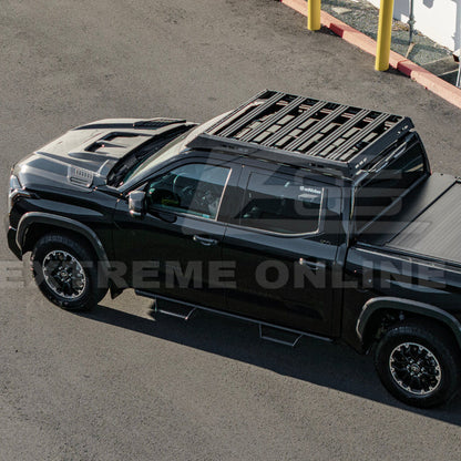 2022-Up Toyota Tundra | EOS CARBON FIBER Front Vented Hood Cover w/ Side Vent image 9