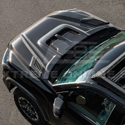 2022-Up Toyota Tundra | EOS CARBON FIBER Front Vented Hood Cover w/ Side Vent image 10