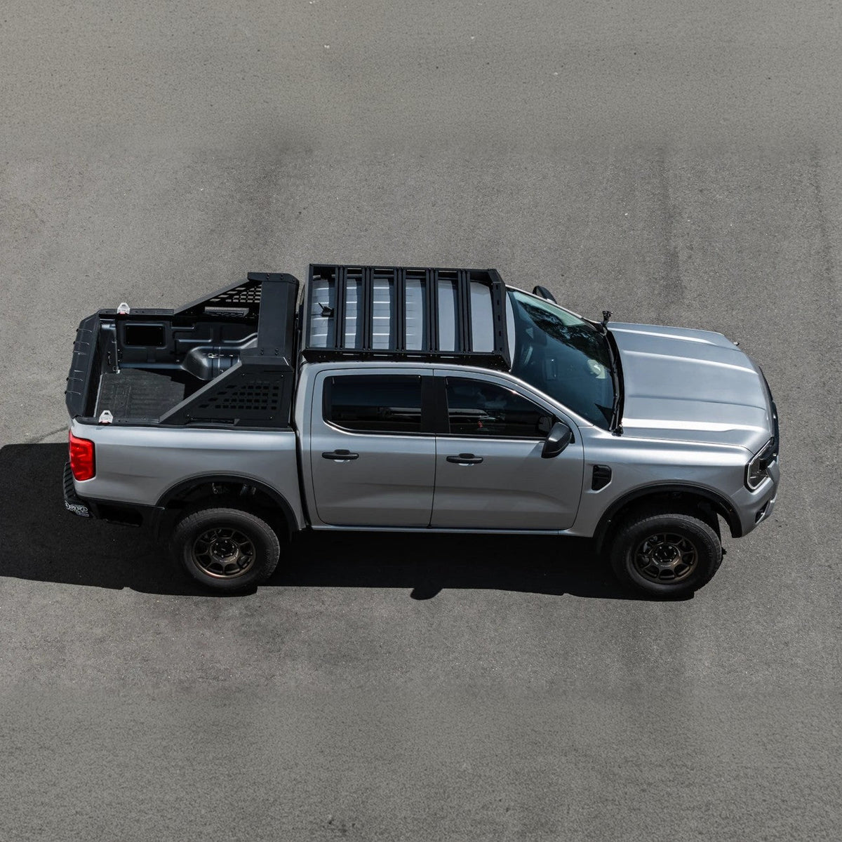 Ford Ranger EOS Off-Road Carbon Steel Black Rear Trunk Bed Sport Roll Bar image 6